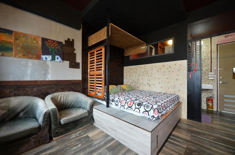 Sha Feng Lu Dian Bed and Breakfast Magong Exteriör bild